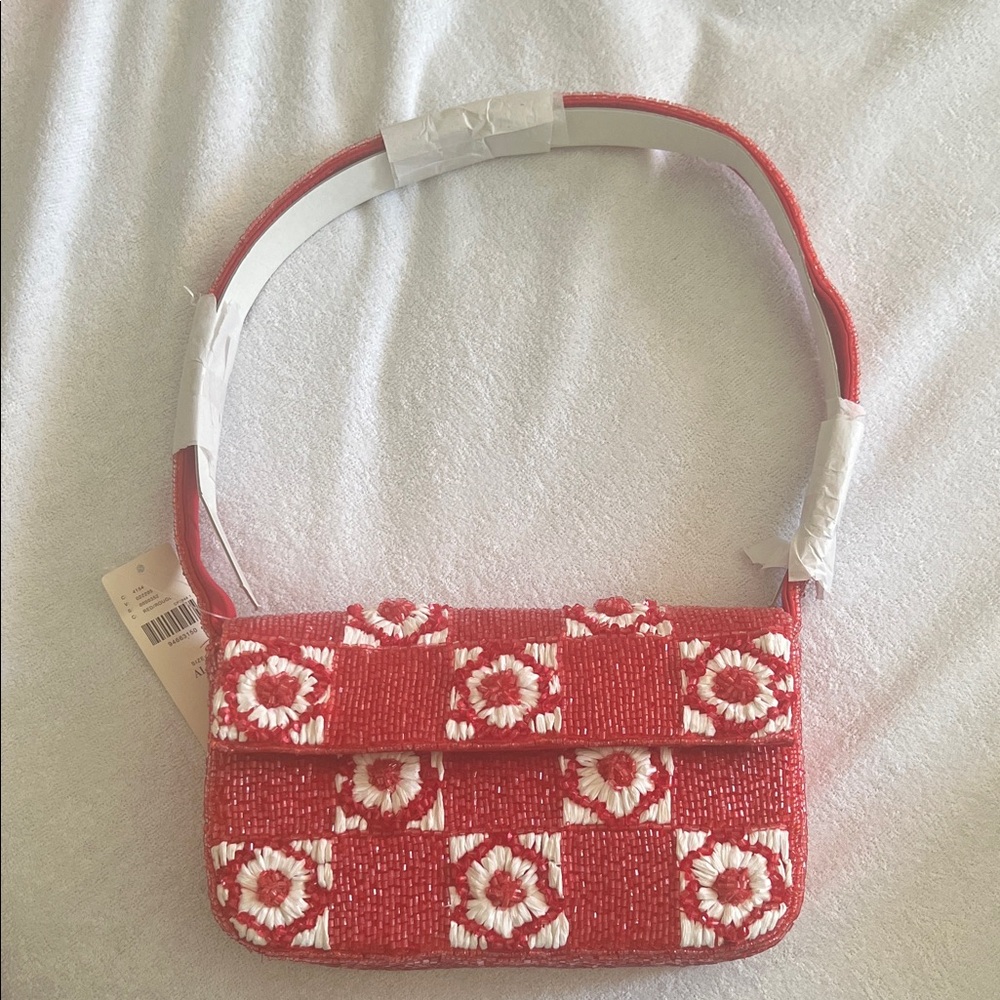 Anthropologie Fiona beaded bag NWT